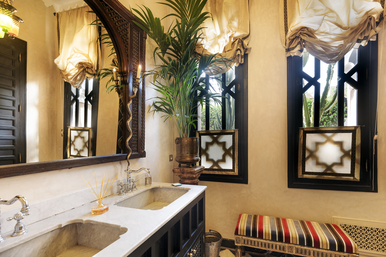 Salle de bain de la Villa El Moughani