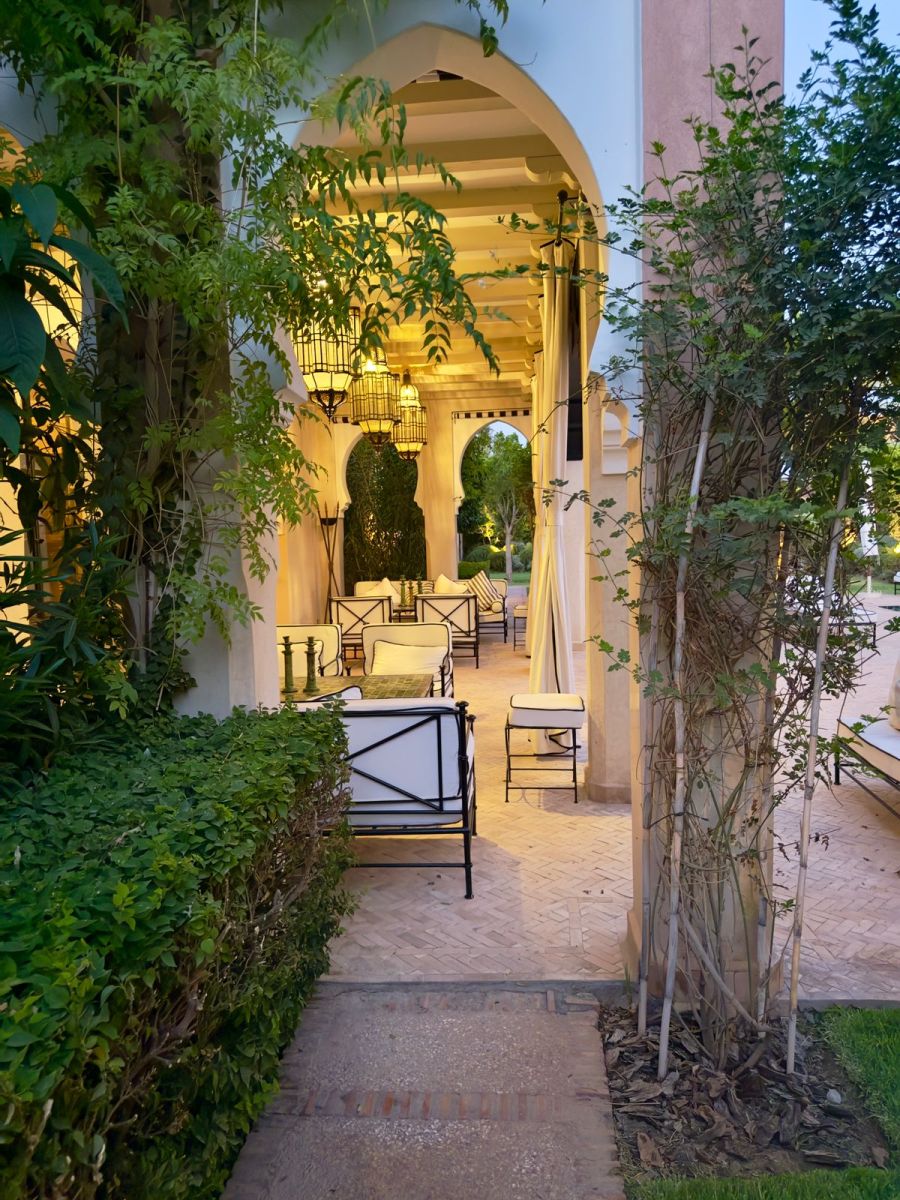 Tea on the terrace